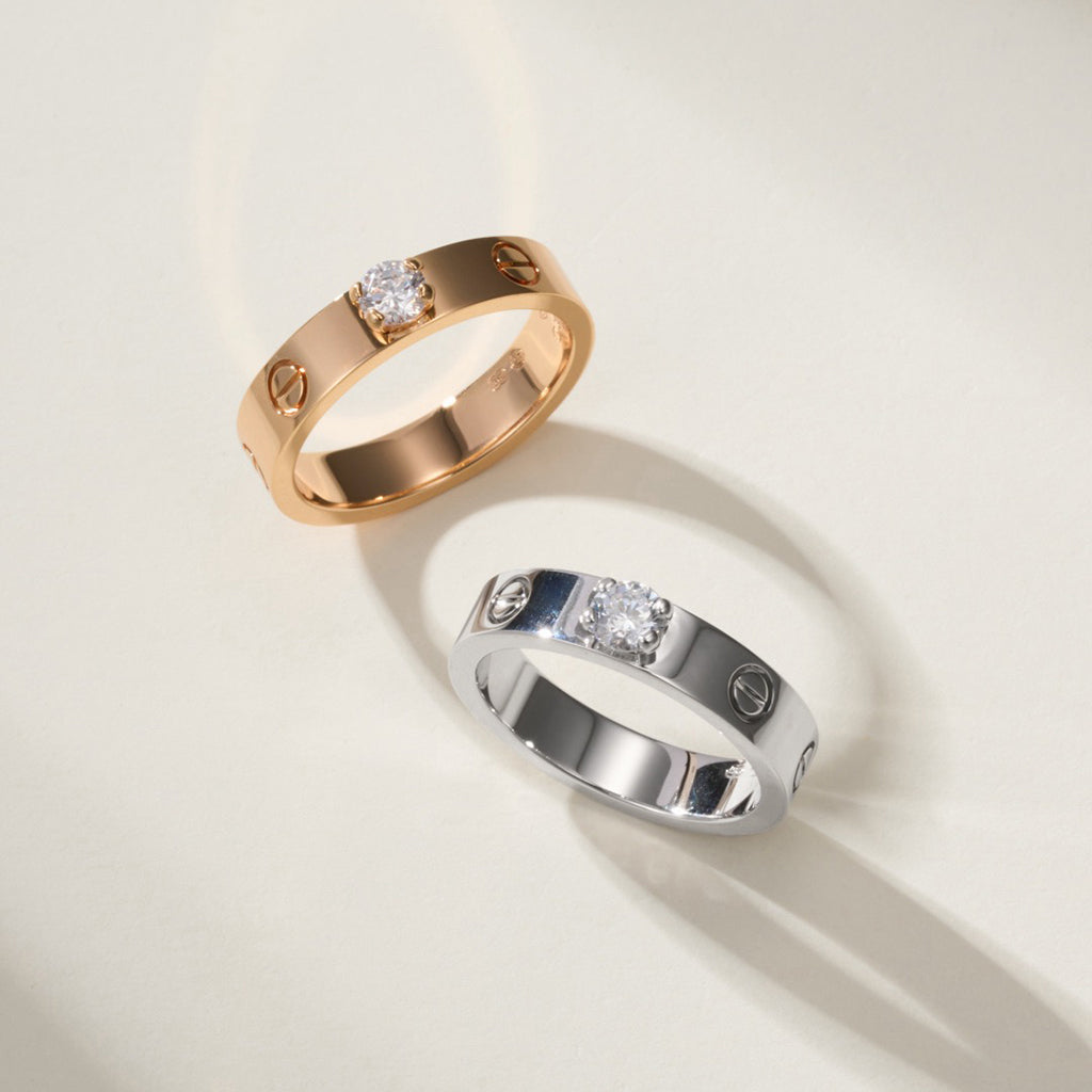 [Limara] LOVE RING 3.6MM 1 BIG DIAMOND