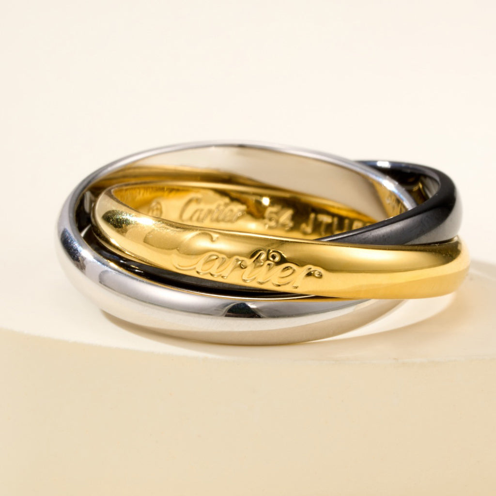[Limara] TRINITY 3.2MM RING BLACK CERAMIC