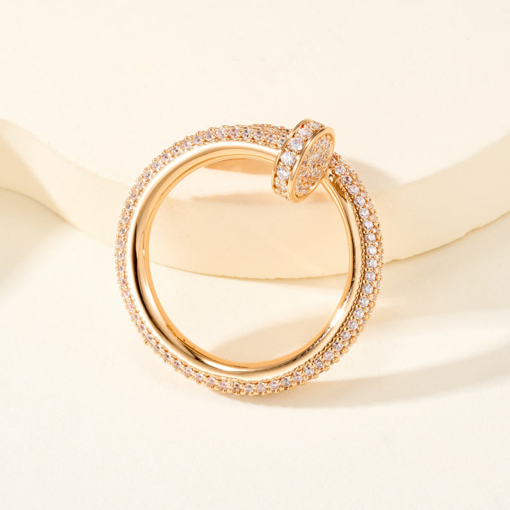 [Limara] JUSTE RING 2.6MM FULL DIAMOND