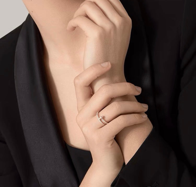 [Limara] JUSTE 1.8MM FULL DIAMOND RING