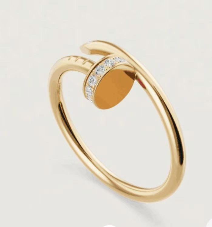 [Limara] JUSTE 1.8MM HALF DIAMOND RING