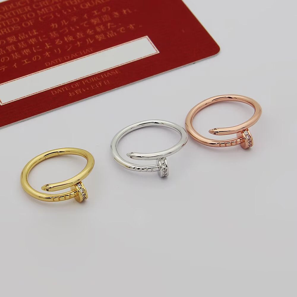 [Limara] JUSTE 1.8MM HALF DIAMOND RING