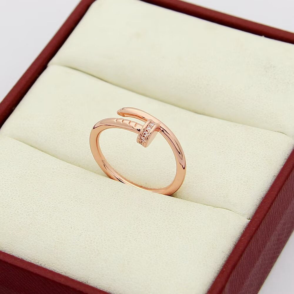 [Limara] JUSTE 1.8MM HALF DIAMOND RING
