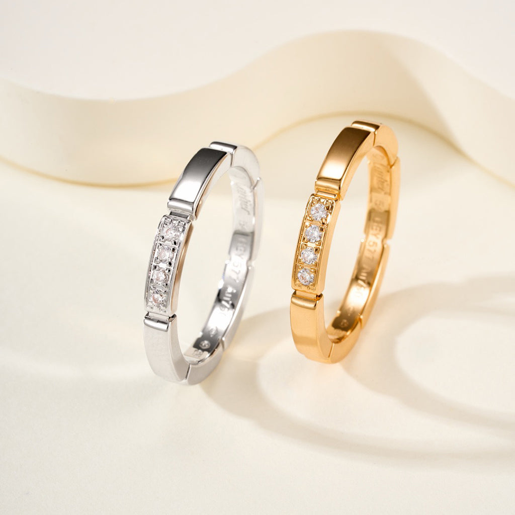 [Limara] MAILLON PANTHERE 4 DIAMOND RING
