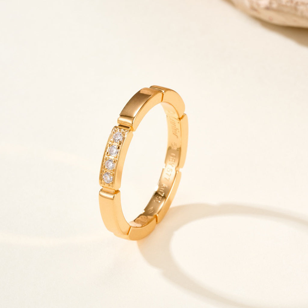 [Limara] MAILLON PANTHERE 4 DIAMOND RING