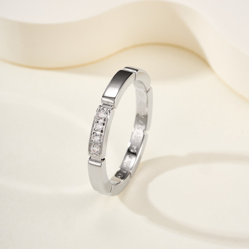 [Limara] MAILLON PANTHERE 4 DIAMOND RING