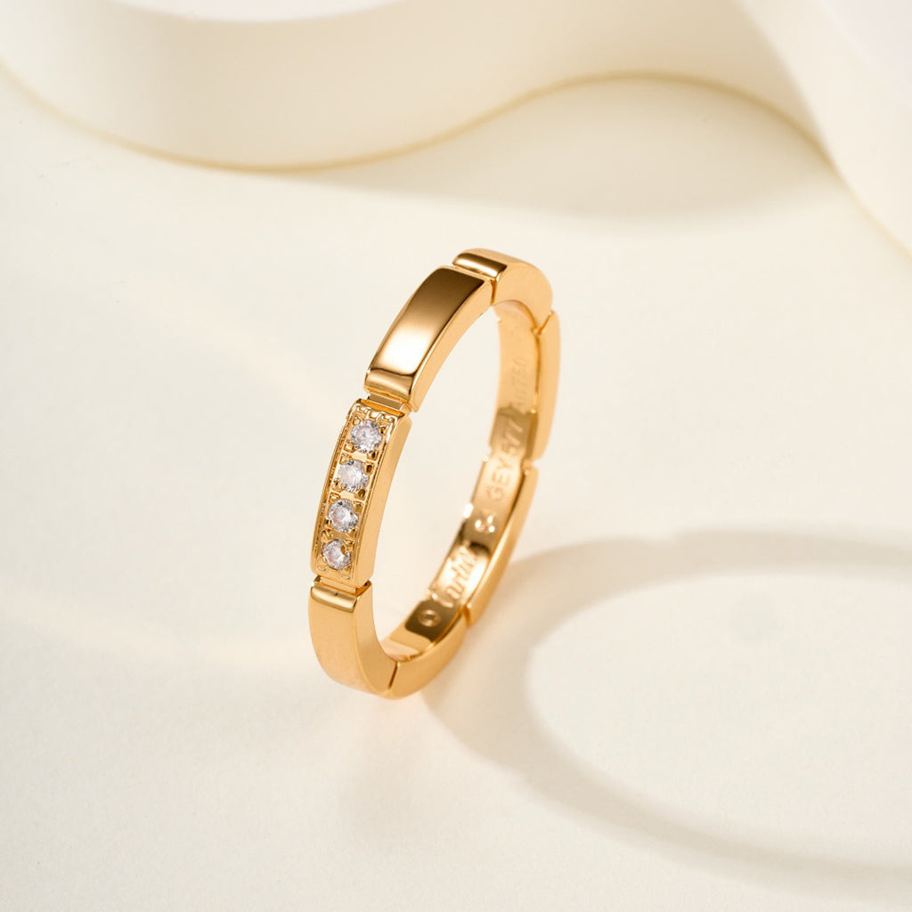 [Limara] MAILLON PANTHERE 4 DIAMOND RING