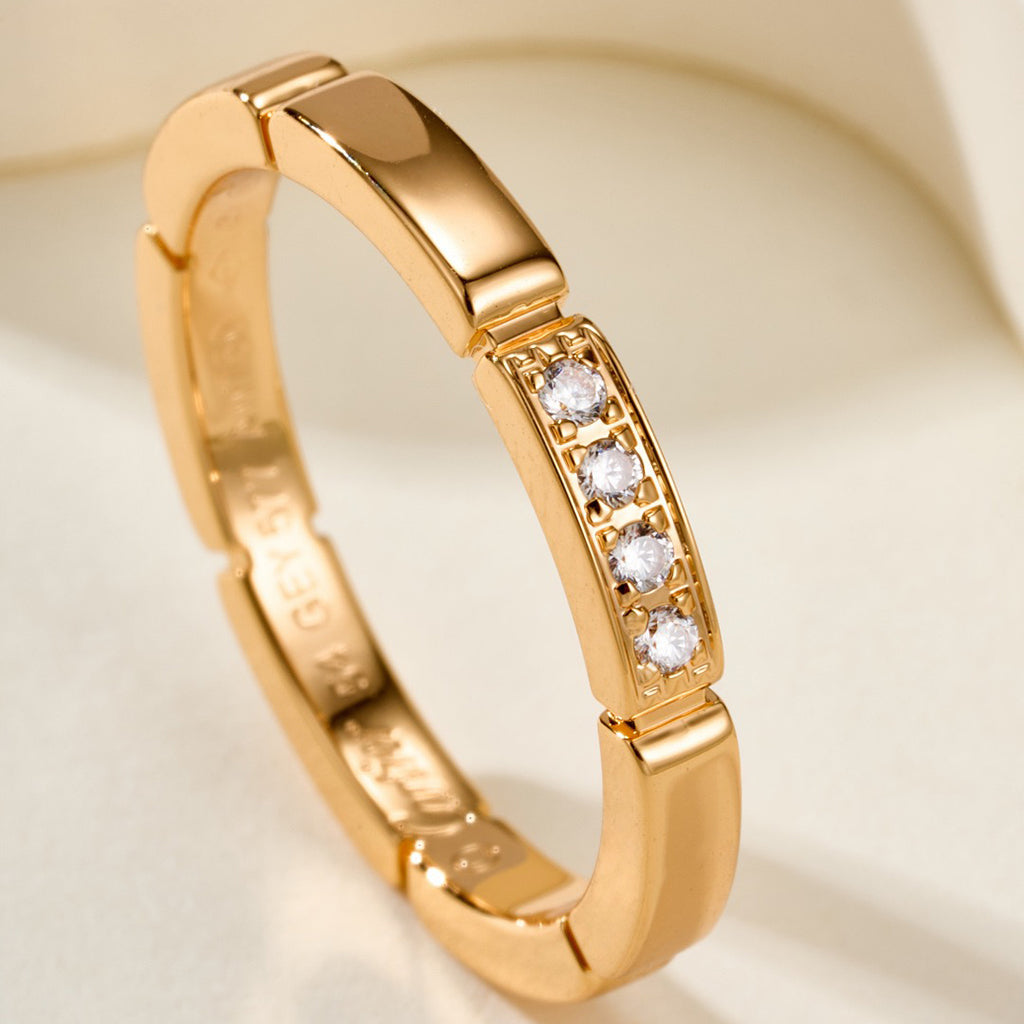 [Limara] MAILLON PANTHERE 4 DIAMOND RING
