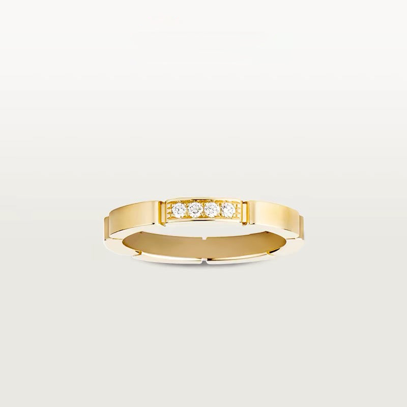 [Limara] MAILLON PANTHERE 4 DIAMOND RING