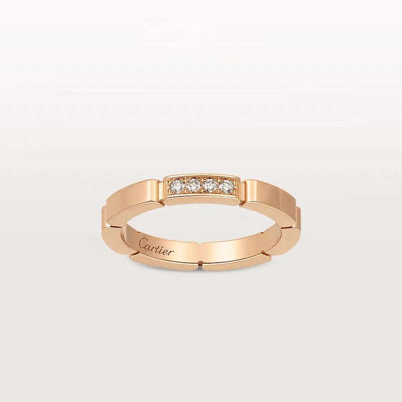[Limara] MAILLON PANTHERE 4 DIAMOND RING
