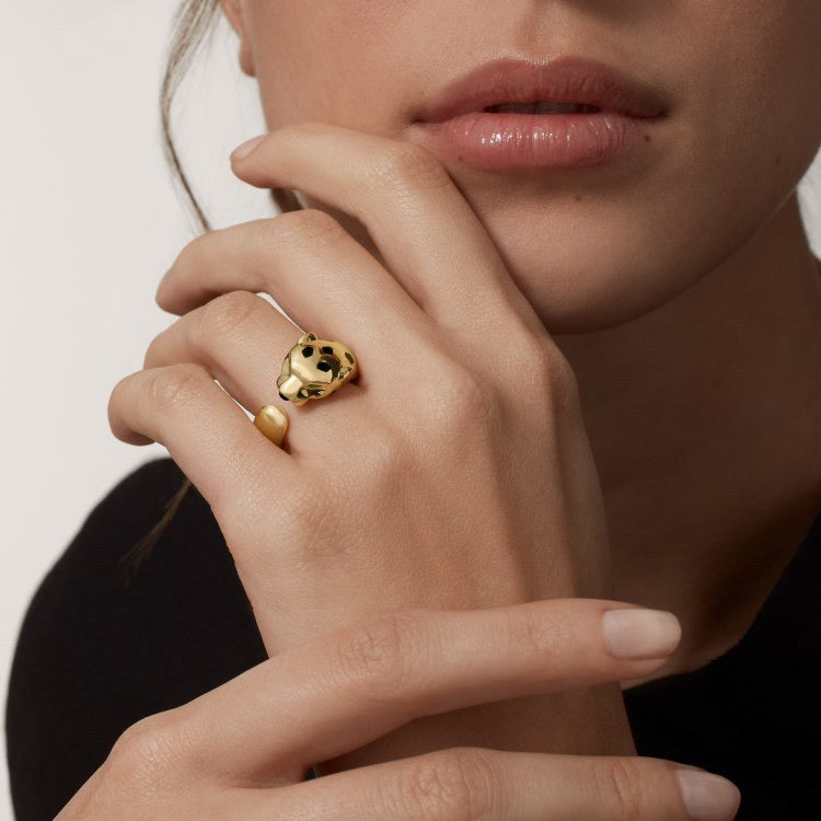 [Limara] PANTHERE SPOTTED MEDIUM RING