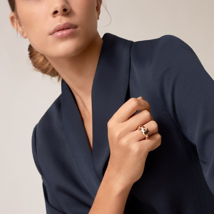 [Limara] PANTHERE SPOTTED MEDIUM RING