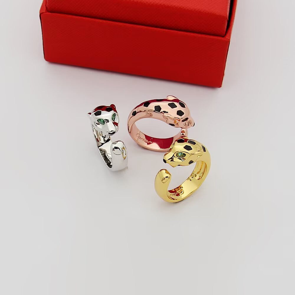 [Limara] PANTHERE SPOTTED MEDIUM RING
