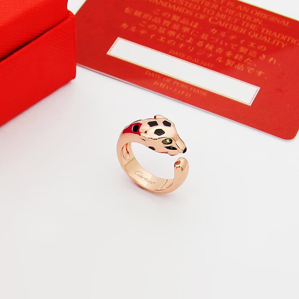 [Limara] PANTHERE SPOTTED MEDIUM RING