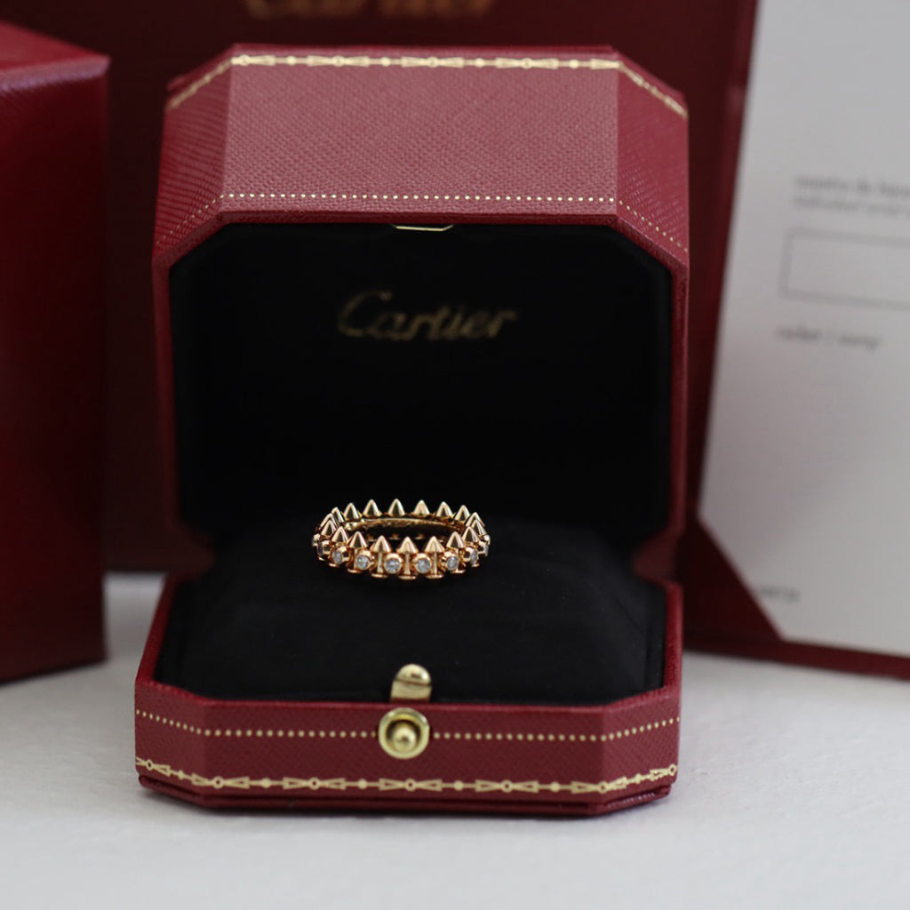 [Limara] CLASH 6.8MM DIAMOND MEDIUM RING
