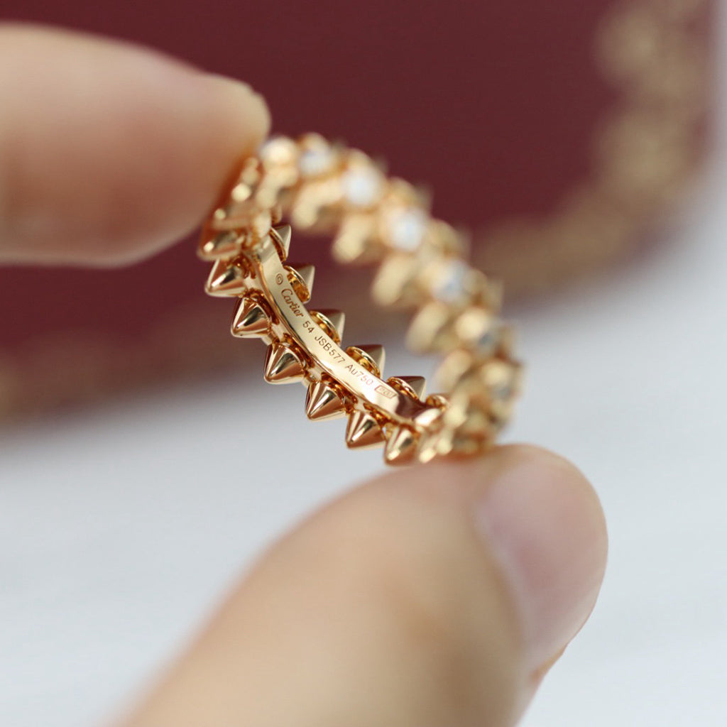 [Limara] CLASH 6.8MM DIAMOND MEDIUM RING