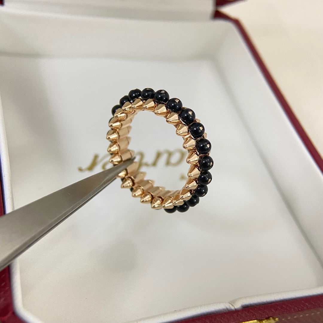 [Limara] CLASH 7.9MM AGATE CHALCEDONY RING