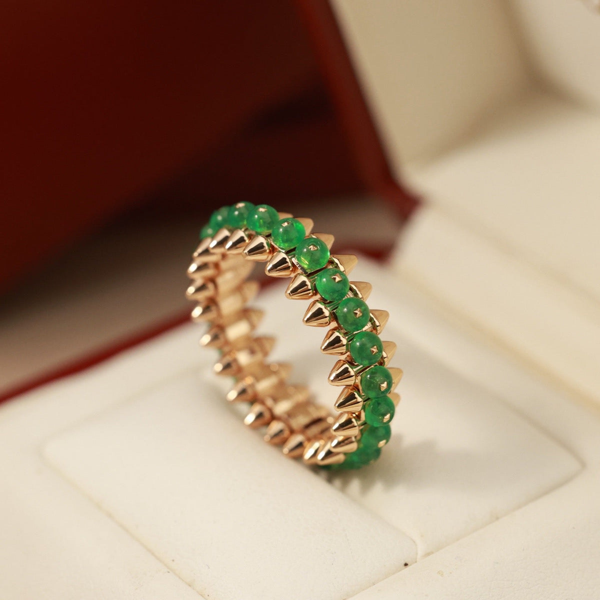 [Limara] CLASH 7.9MM AGATE CHALCEDONY RING