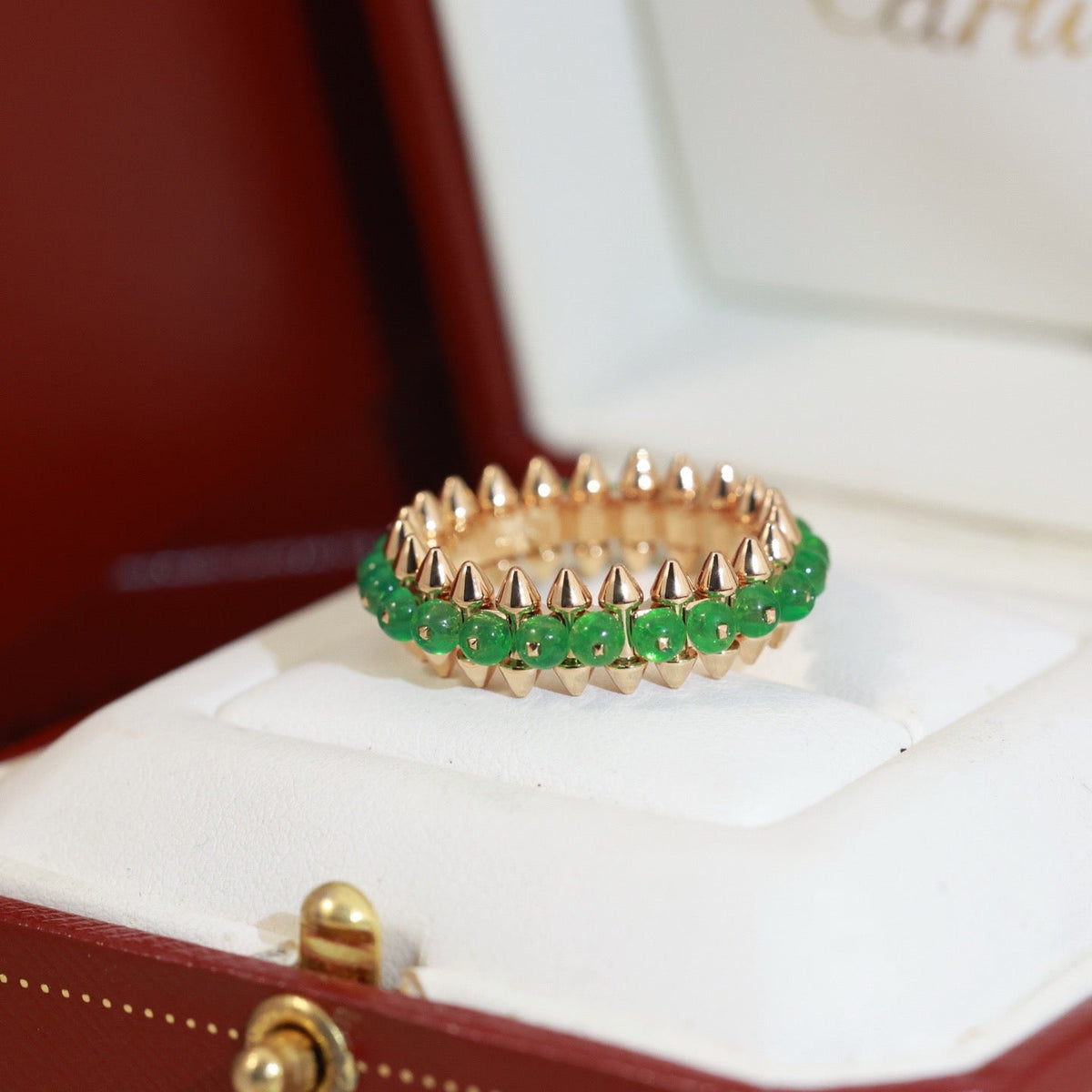 [Limara] CLASH 7.9MM AGATE CHALCEDONY RING