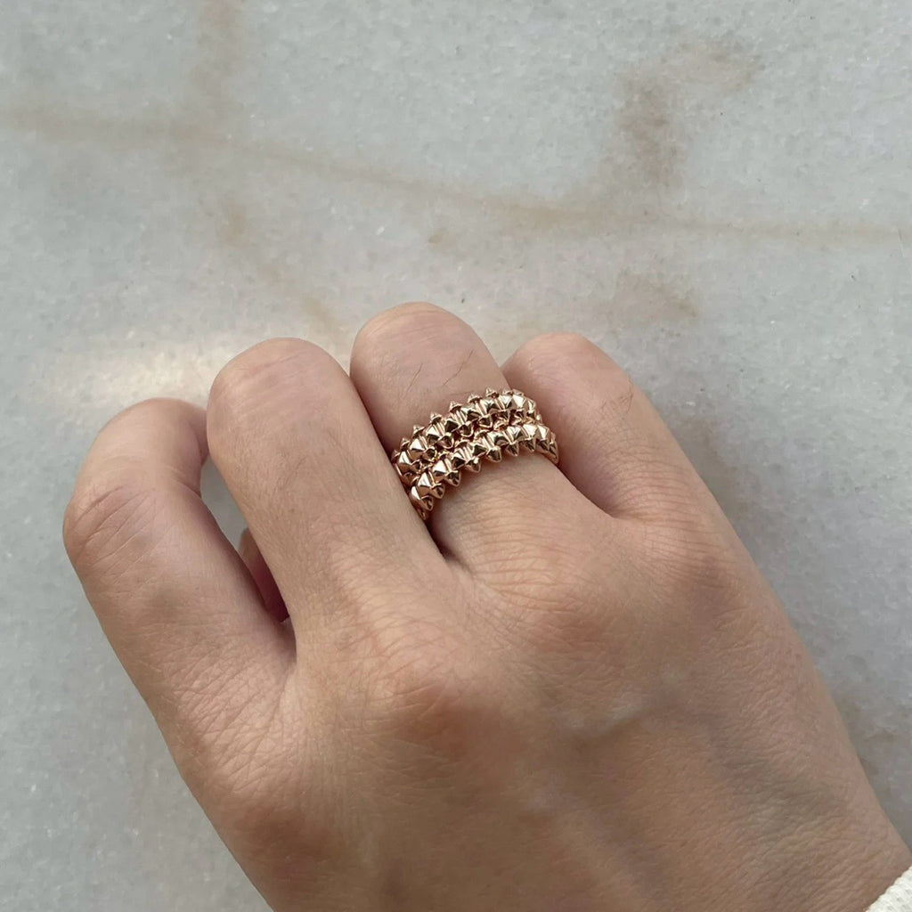 [Limara] CLASH 9.2MM DOUBLE ROW RING