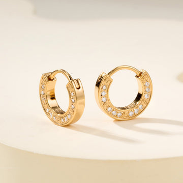 [Limara] LOVE DIAMOND EARRINGS