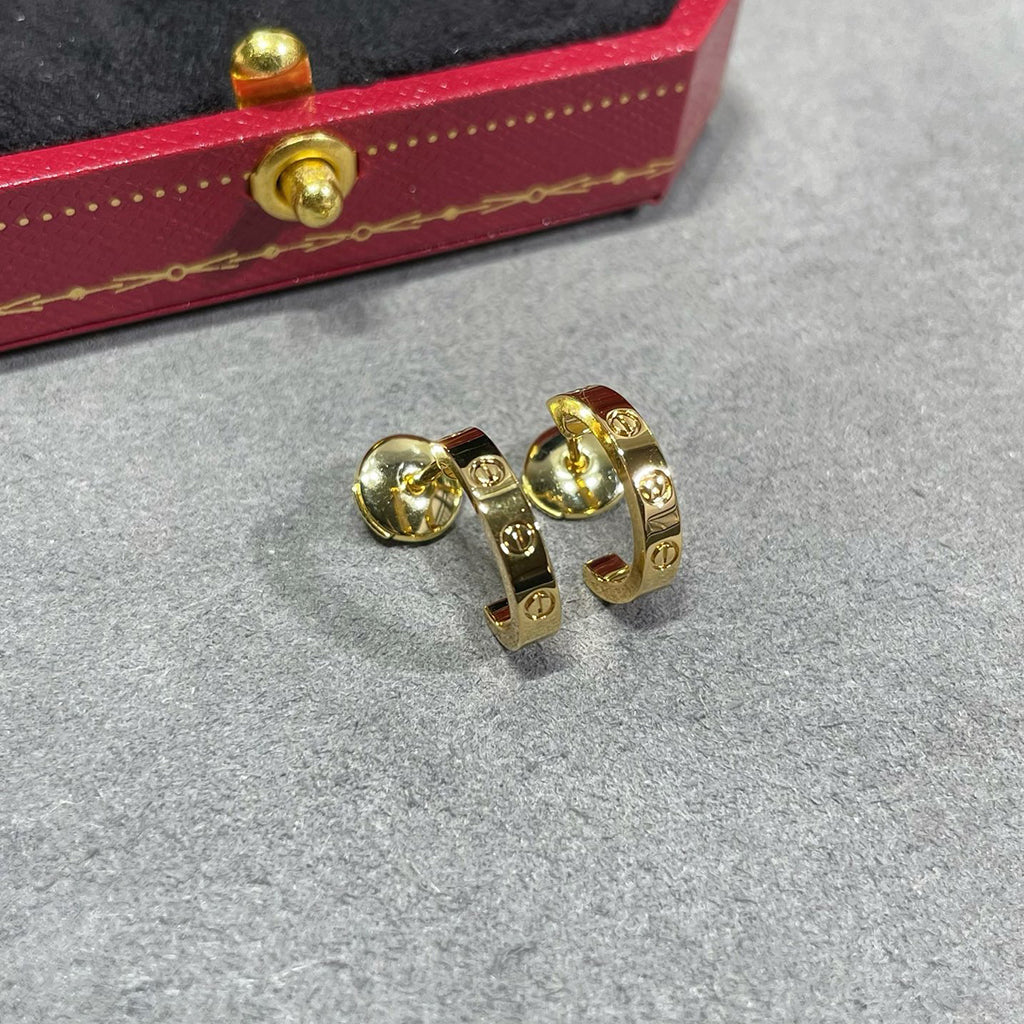 [Limara] LOVE EARRINGS 2.65 MM NO DIAMOND SMALL