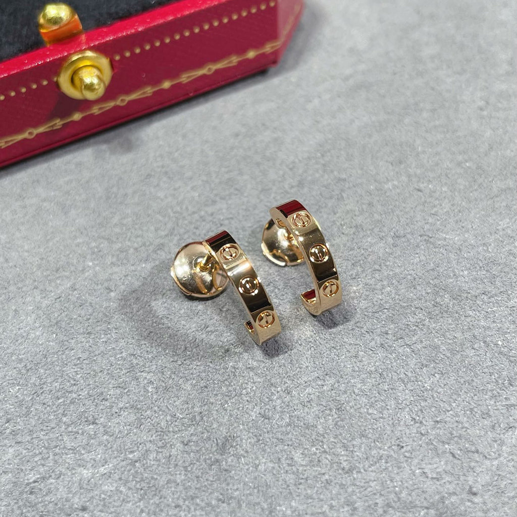 [Limara] LOVE EARRINGS 2.65 MM NO DIAMOND SMALL