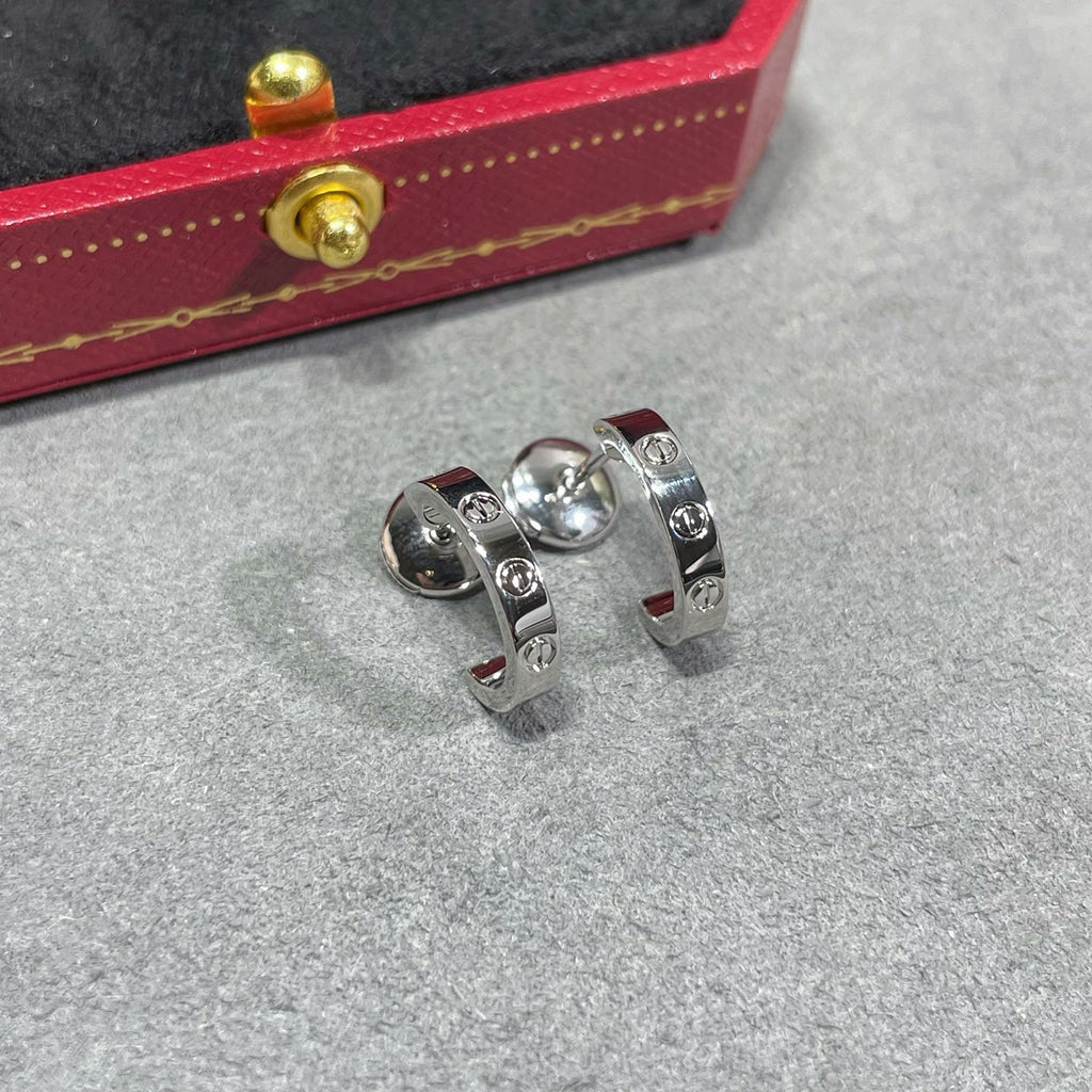 [Limara] LOVE EARRINGS 2.65 MM NO DIAMOND SMALL