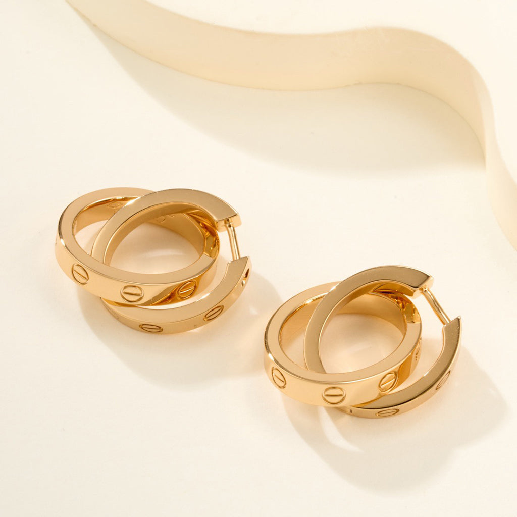 [Limara] LOVE 3.3MM DANGLE EARRINGS