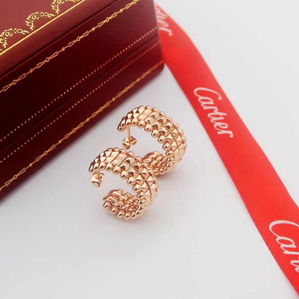 [Limara] CLASH 9.2MM DOUBLE ROW EARRINGS