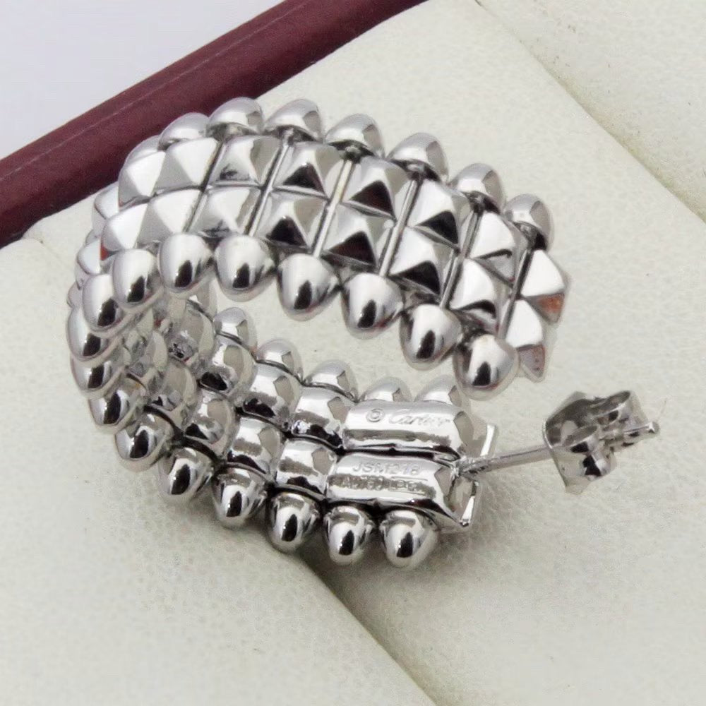[Limara] CLASH 9.2MM DOUBLE ROW EARRINGS