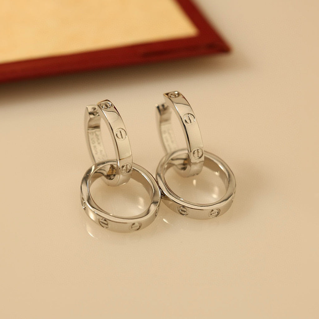 [Limara] LOVE 3.3MM DANGLE EARRINGS