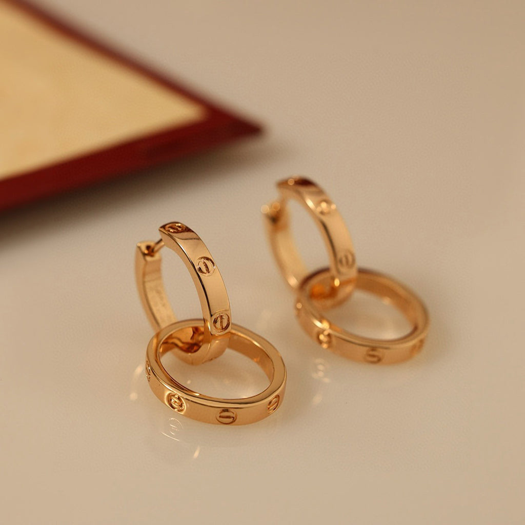 [Limara] LOVE 3.3MM DANGLE EARRINGS