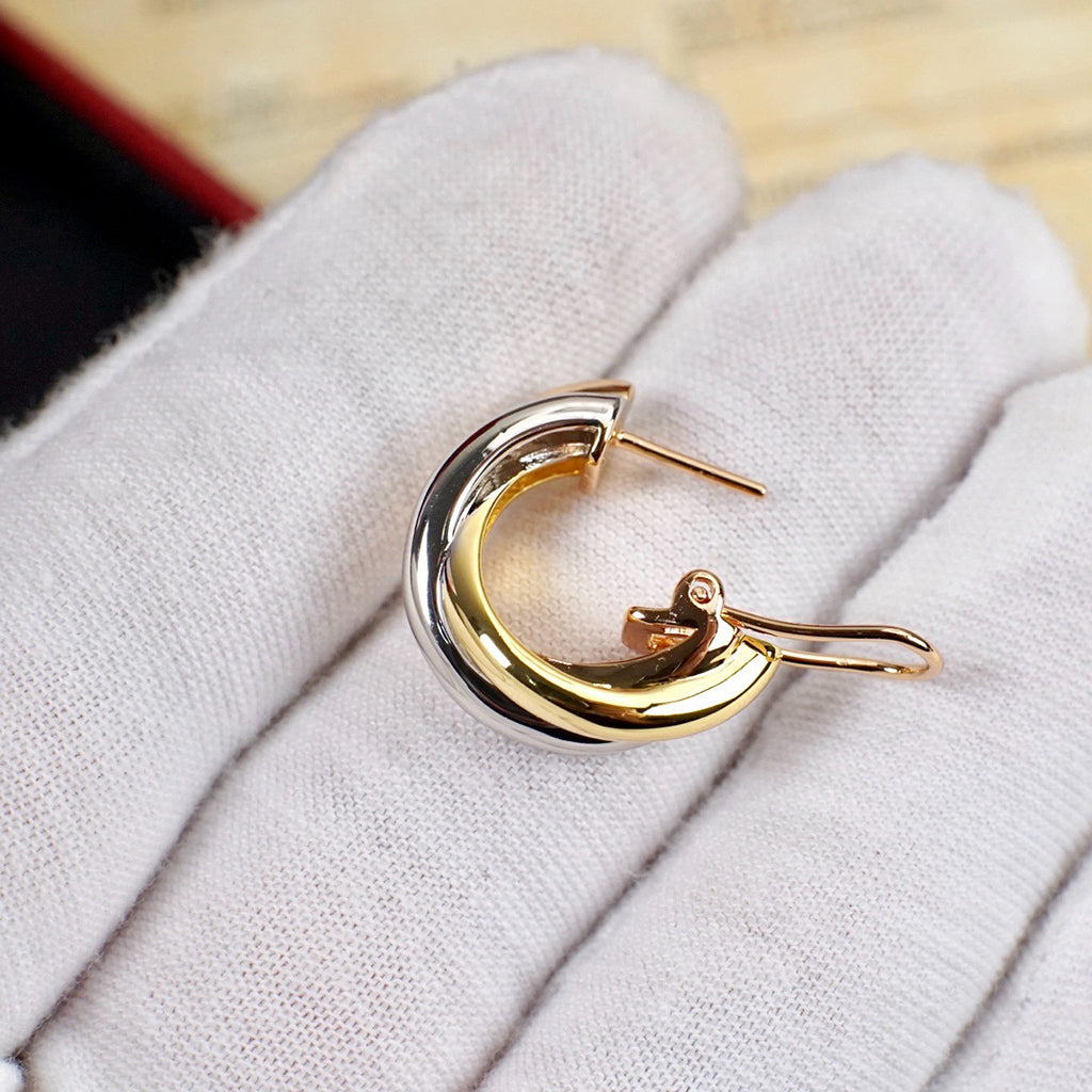 [Limara] TRINITY ON DIAMOND CLASSIC EARRINGS