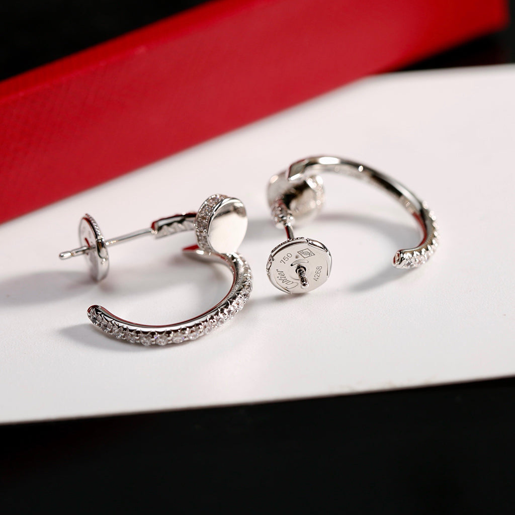 [Limara] JUSTE FULL DIAMOND SMALL EARRINGS