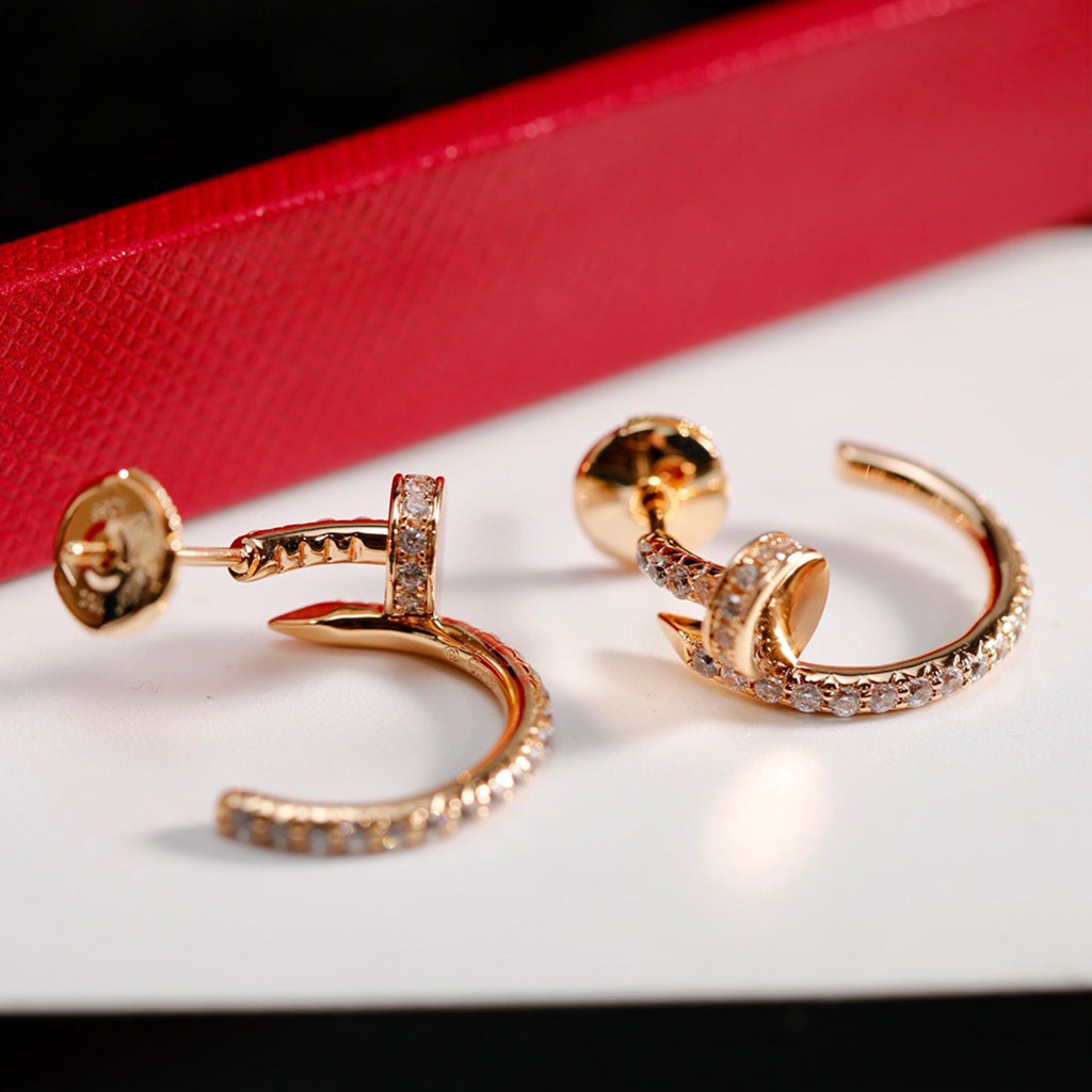 [Limara] JUSTE FULL DIAMOND SMALL EARRINGS