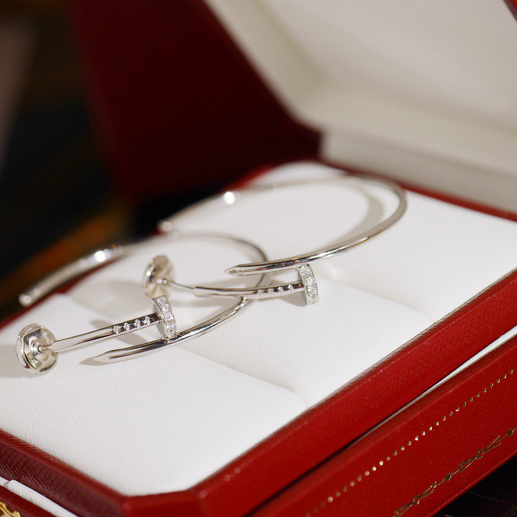 [Limara] JUSTE HALF DIAMOND LARGE EARRINGS