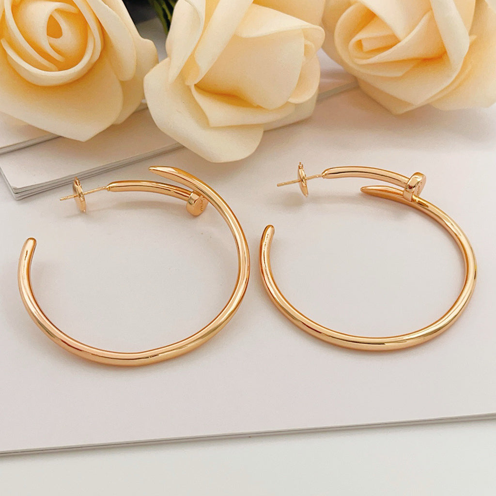 [Limara] JUSTE NO DIAMOND LARGE EARRINGS