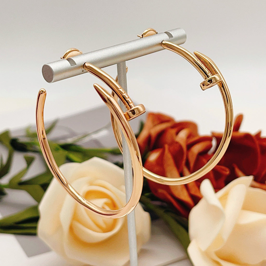 [Limara] JUSTE NO DIAMOND LARGE EARRINGS