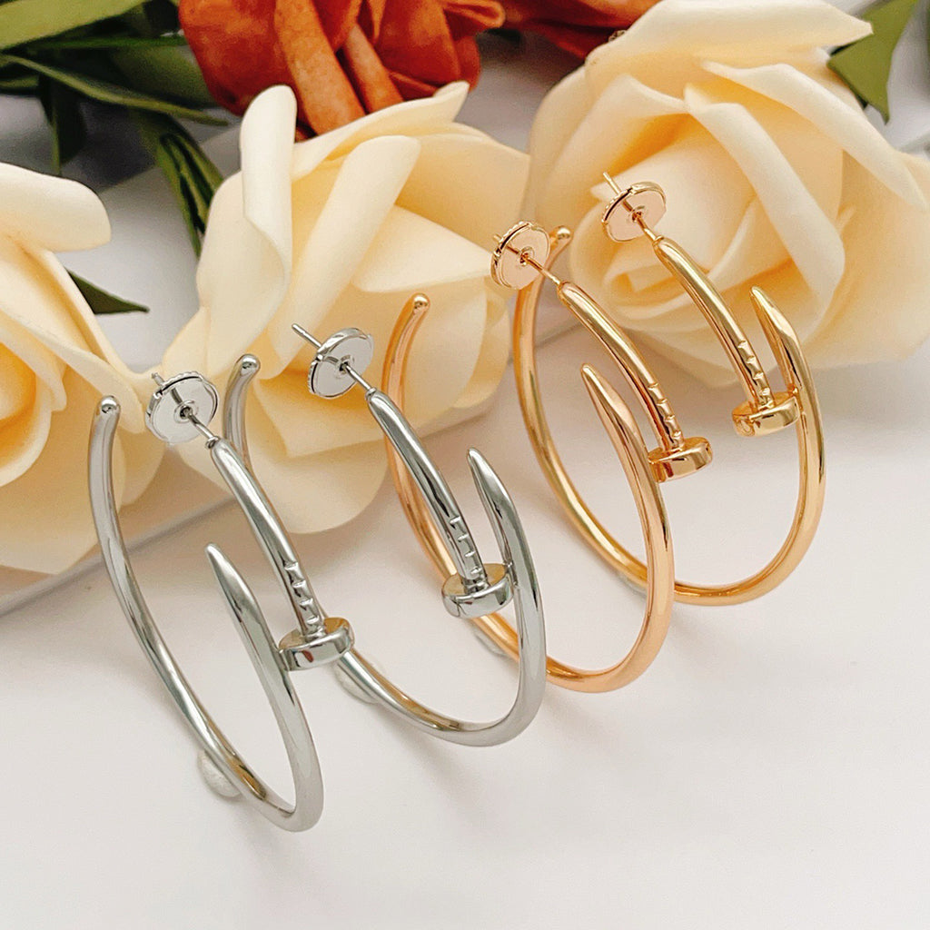 [Limara] JUSTE NO DIAMOND LARGE EARRINGS