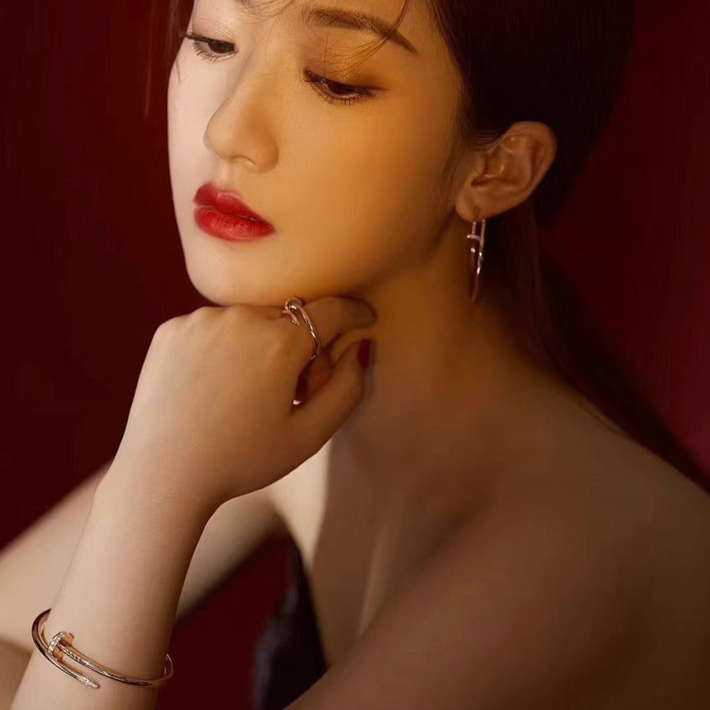 [Limara] JUSTE NO DIAMOND LARGE EARRINGS