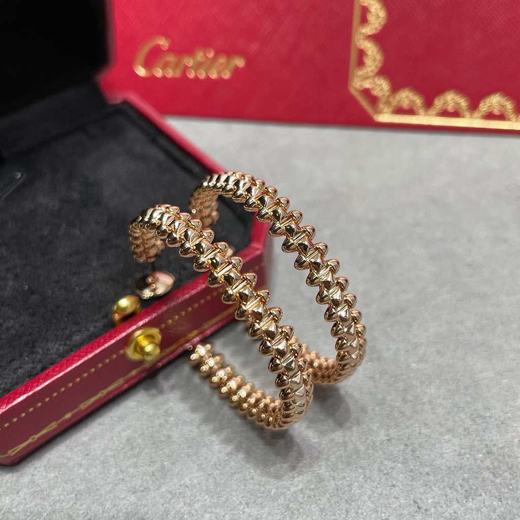 [Limara] CLASH HOOP LARGE EARRINGS