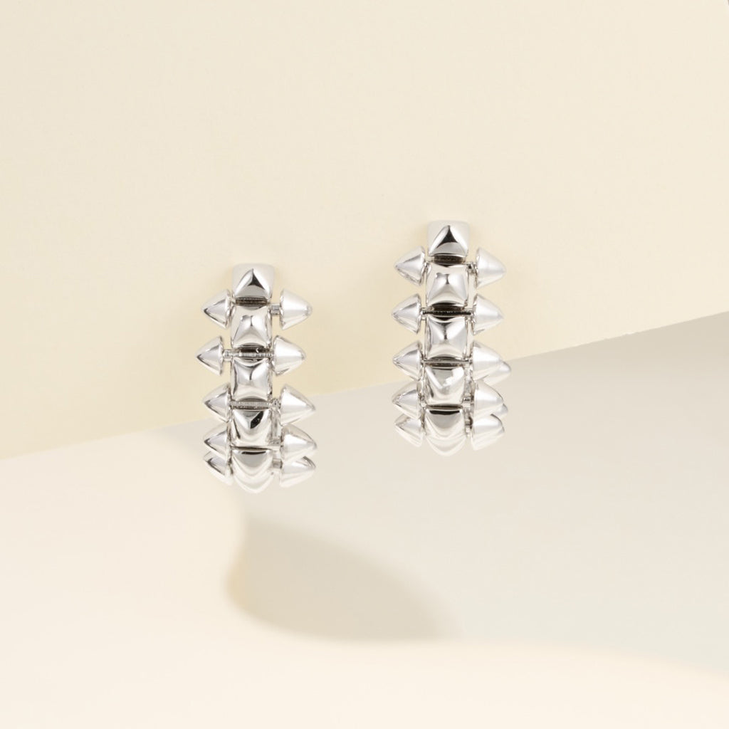 [Limara] CLASH MINI HOOP EARRINGS