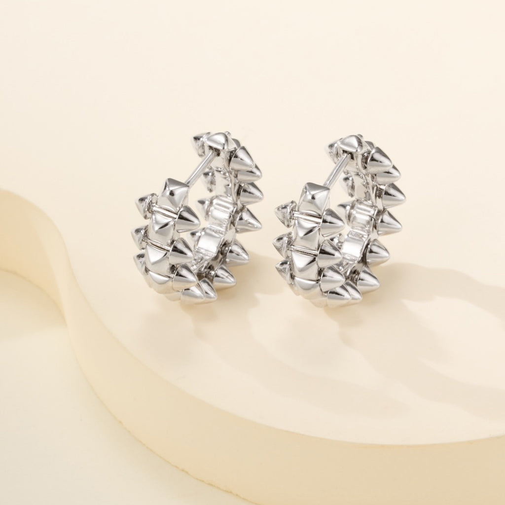 [Limara] CLASH MINI HOOP EARRINGS