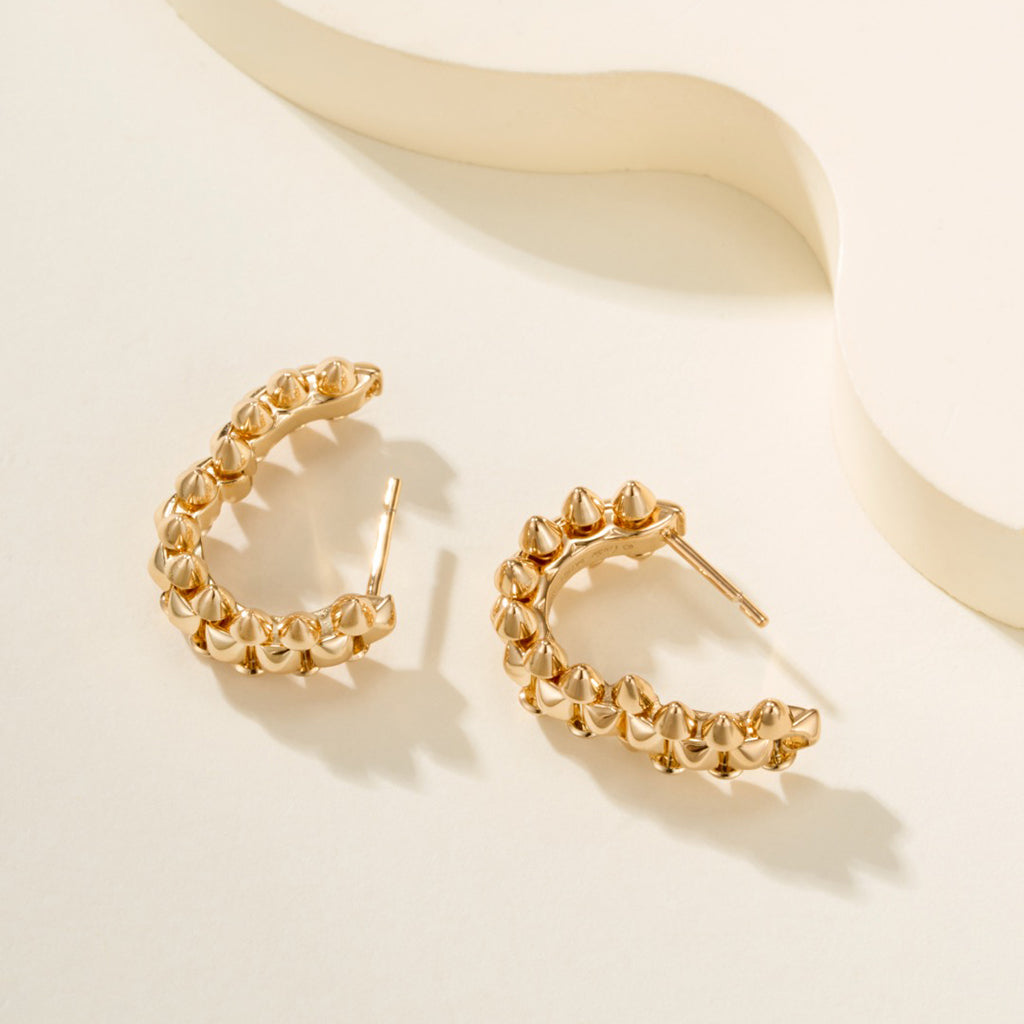 [Limara] CLASH MINI HOOP EARRINGS