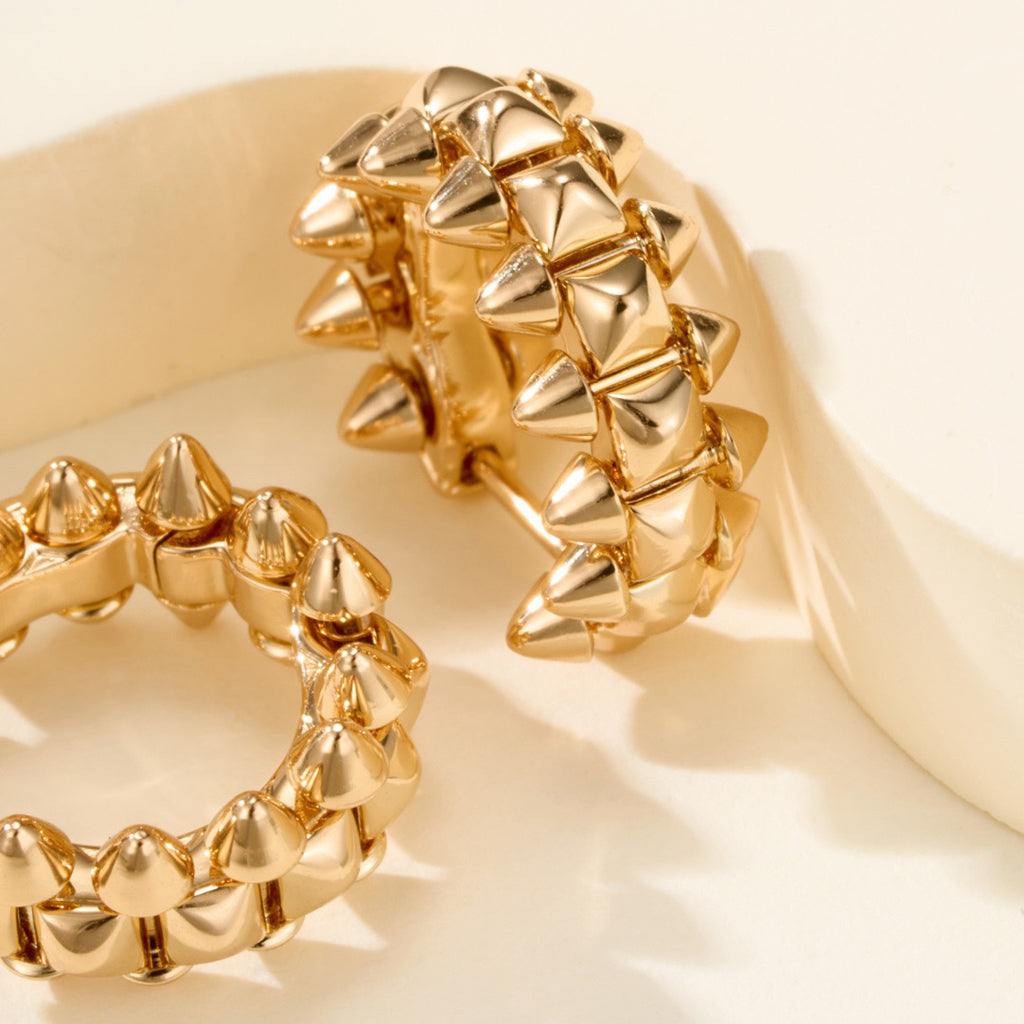 [Limara] CLASH MINI HOOP EARRINGS