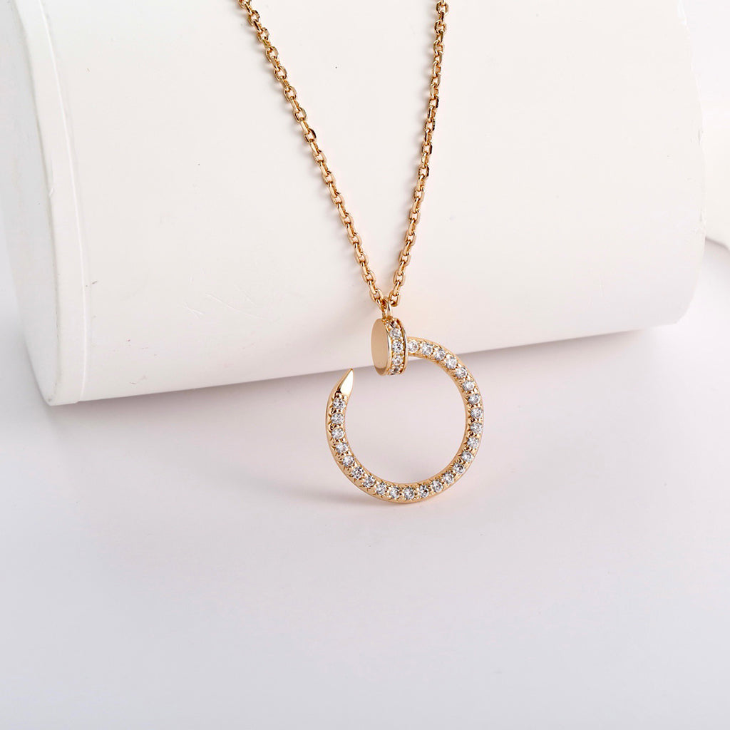 [Limara] JUSTE NECKLACE FULL DIAMOND