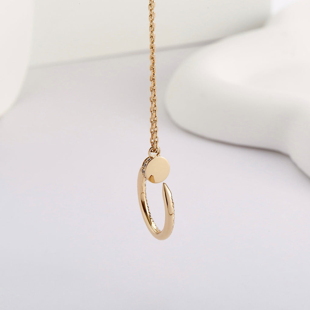 [Limara] JUSTE NECKLACE FULL DIAMOND
