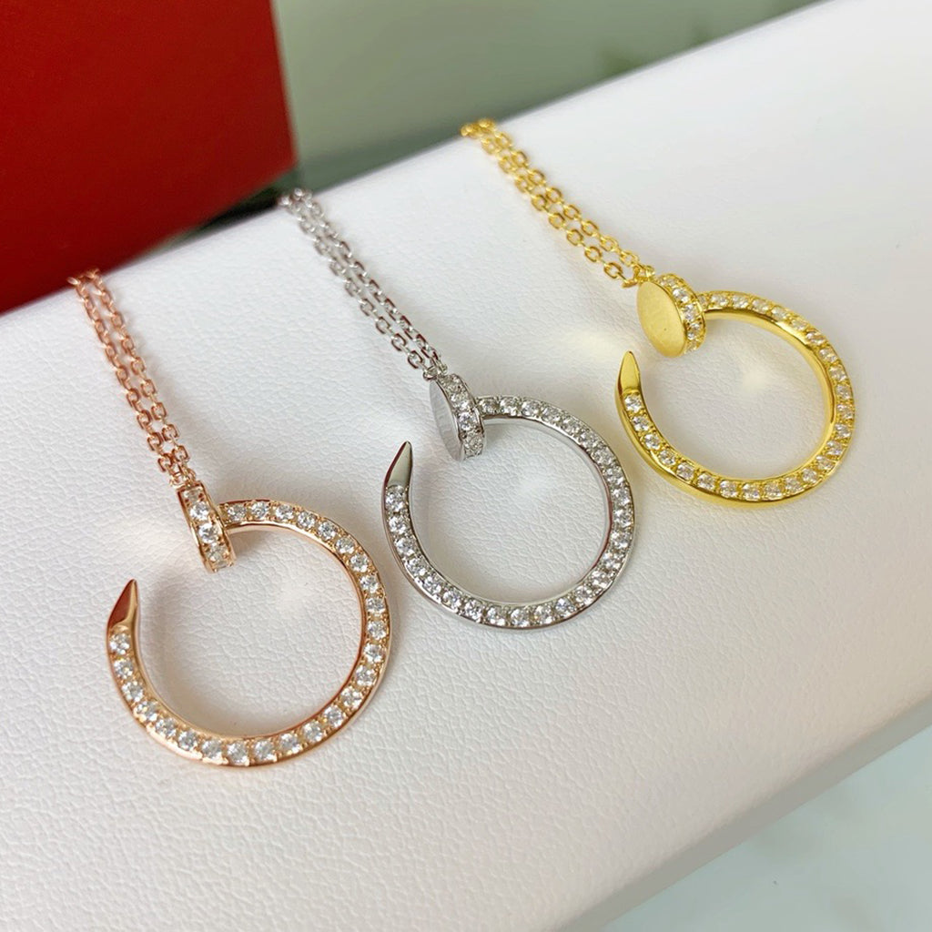 [Limara] JUSTE NECKLACE FULL DIAMOND