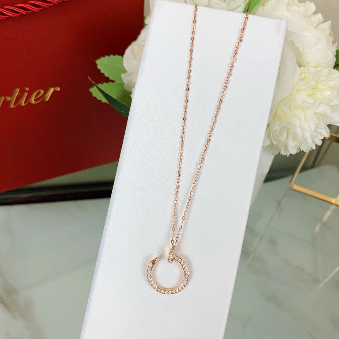 [Limara] JUSTE NECKLACE FULL DIAMOND